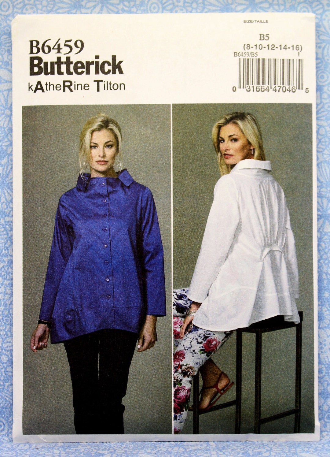 Butterick Sewing Pattern 6459 Misses' Very Loose Fitting Top, Misses ...