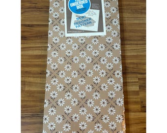 VERSIEGELTE 70er Jahre Vintage Flower Power Unterbett Aufbewahrungsbox