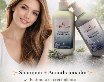 Rosemary Shampoo & Conditioner For Hair Growth