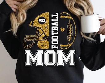 Voetbal moeder SVG, voetbal moeder png, voetbal mama SVG, voetbal mama png, sport moeder SVG, spel dag, voetbal Cheer Mom, voetbal moeder shirt