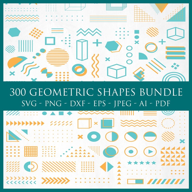 300 Seamless Patterns Svg Png, Geometric Svg, Geometric Clipart ...