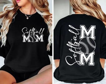 Softball Mom SVG PNG: Varsity Game Day Design (Cut File)
