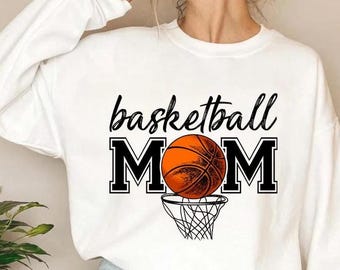 Basketball Mom SVG PNG, Basketball SVG, Koszulka Basketball Mom, Koszulka drużyny koszykarskiej, Modny SVG, Sarkastyczny SVG, Plik do cięcia, Pobieranie cyfrowe
