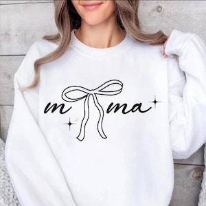 Svg maman, noeud coquette maman Svg, noeud maman Svg, maman T Shirt Svg, Svg vie maman, fête des mères Svg, fichier de coupe pour Cricut, sublimation, Silhouette