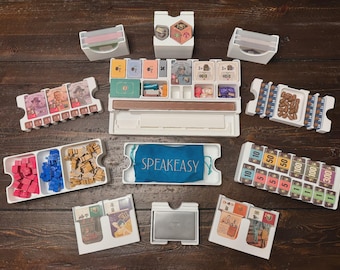 Organizador/Inserto Speakeasy con las últimas actualizaciones de JS500 (Edición Kickstarter + Paquete de actualización)