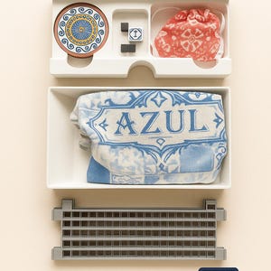 Azul Game Organizer – Supports Crystal Mosaic, Special Factories & Joker Promo, 3D Printed in a Eco Friendly Print Farm - Profits Donated