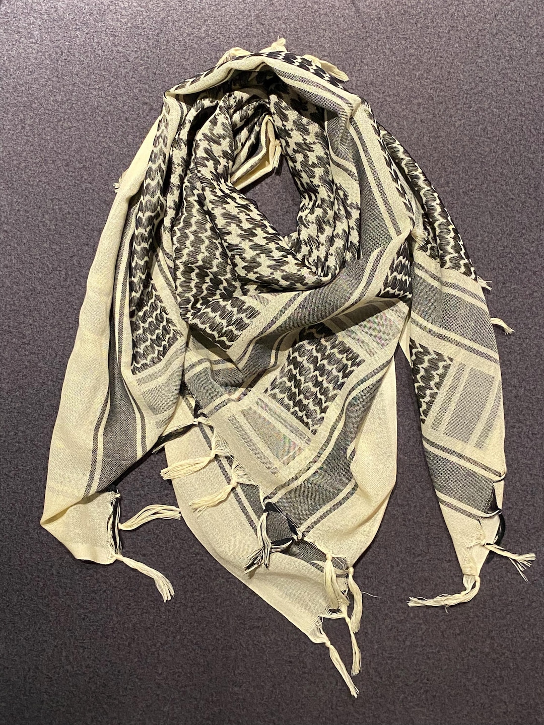 Yellow Palestine Keffiyeh Palestine Shemagh Soft Cotton Handmade Scarf ...