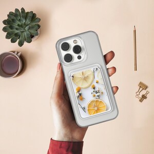 Dried fruits MagSafe Wallet: Vegan Leather iPhone Card Holder image 6