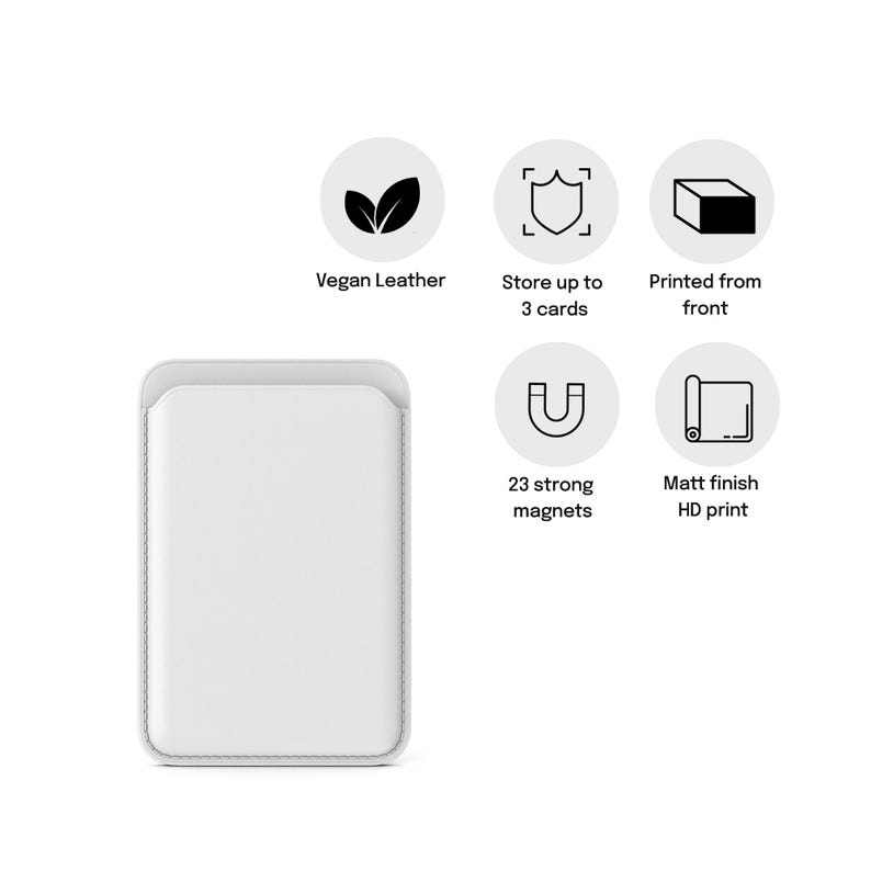 Dried fruits MagSafe Wallet: Vegan Leather iPhone Card Holder image 9