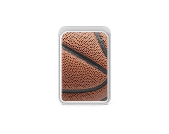 Basketball MagSafe Wallet: Vegan Leather Card Holder for iPhone