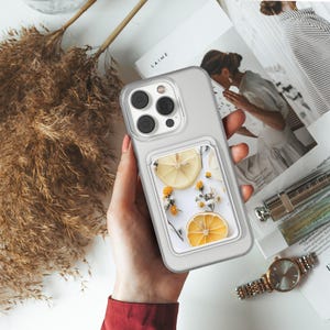 Dried fruits MagSafe Wallet: Vegan Leather iPhone Card Holder image 3