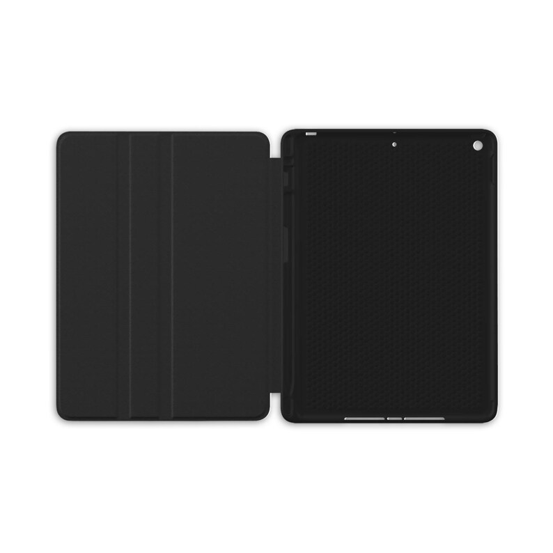 White Butterfly Art iPad Case: Nature Style Vegan Leather Cover image 9