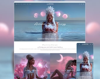 Celestial Shopware Theme: Crystal & Jewelry Store Template