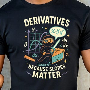 Funny Geometry Unisex Softstyle T-Shirt, Calculus Teacher Shirt, Math Teacher Gift, High School Humor Tee, Math Teacher tee, slopes matter