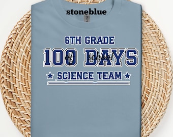 100 Days of School Matching Shirts | Teacher & Student 100 Days Crew | Custom School Team Shirt | 100th Day Class Shirts