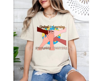 Diversity Makes Us Brighter | Inclusion T-Shirt, Unisex Softstyle Tee, Empowerment Gift for Activists & Allies