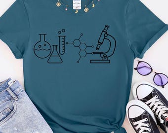 Science Lover's Unisex Heavy Cotton Tee - Perfect for STEM enthusiasts, Gifts for Teachers, Casual Wear, Science Events, Fun Gift Idea