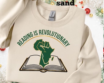 Reading Is Revolutionary Shirt, Literacy Teacher Tee, Black History Month Reading Shirt