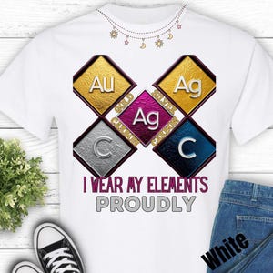Elemental Pride Unisex Tee - Chemistry Gift, Science-Inspired Apparel, Educational T-Shirt, Fun Science Shirt, chemistry teacher