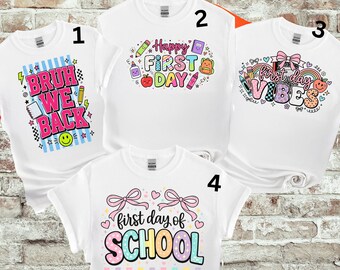 Teacher Back to School Shirt, First Day of School Teacher , Bruh We Back Shirt, Teacher Era Shirt, Retro School Shirt, Teacher Graphic Tee