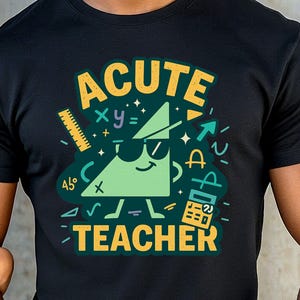 Funny Geometry Unisex Softstyle T-Shirt, Calculus Teacher Shirt, Polygon Party Math Teacher Gift, High School Humor Tee, Math Teacher tee