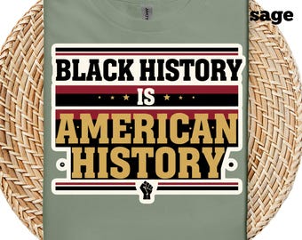 Black History Is American History Shirt, Black History Month Teacher Tee, Civil Rights Shirt, African American History T-Shirt,