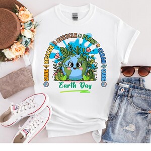 Sustainability Shirt, Recycle Nature Lover Gift Tee, Earth Day T-Shirt, Unisex Softstyle T-Shirt