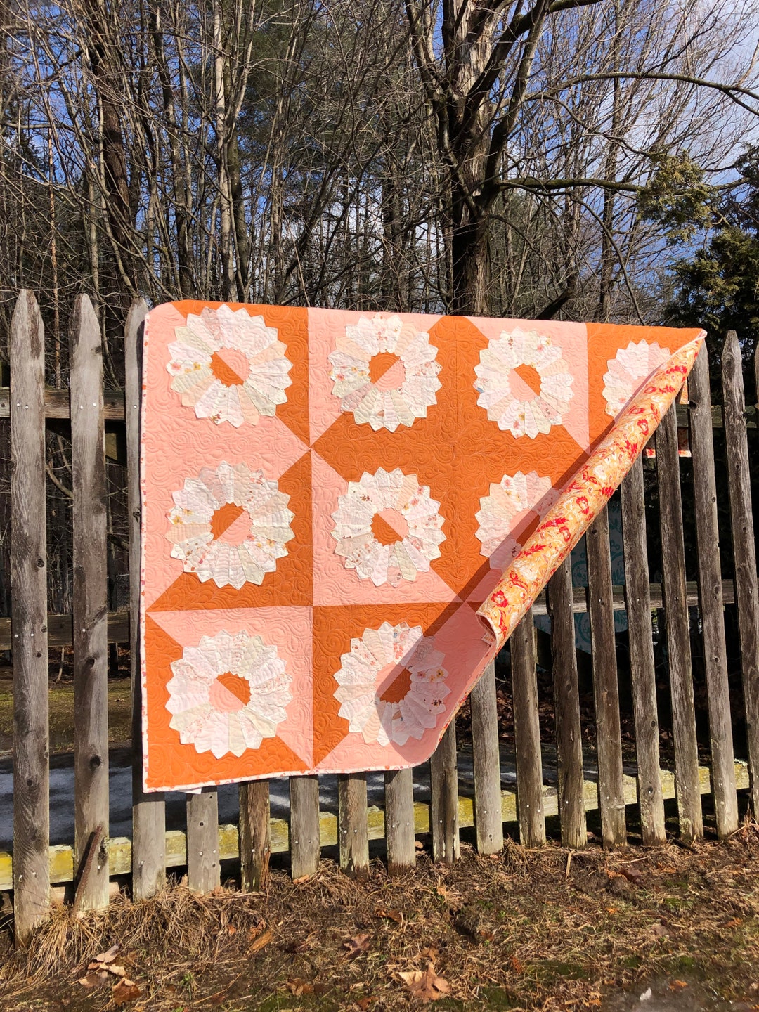 Happy Folk Quilt Etsy