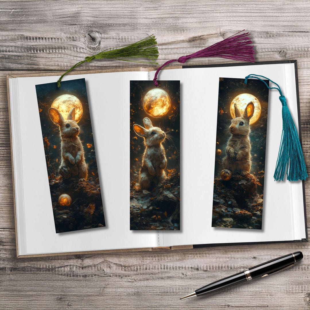 Easter Bookmarks – Easter Bunny – Diy Bookmark With Tassel – Diy Gift ...
