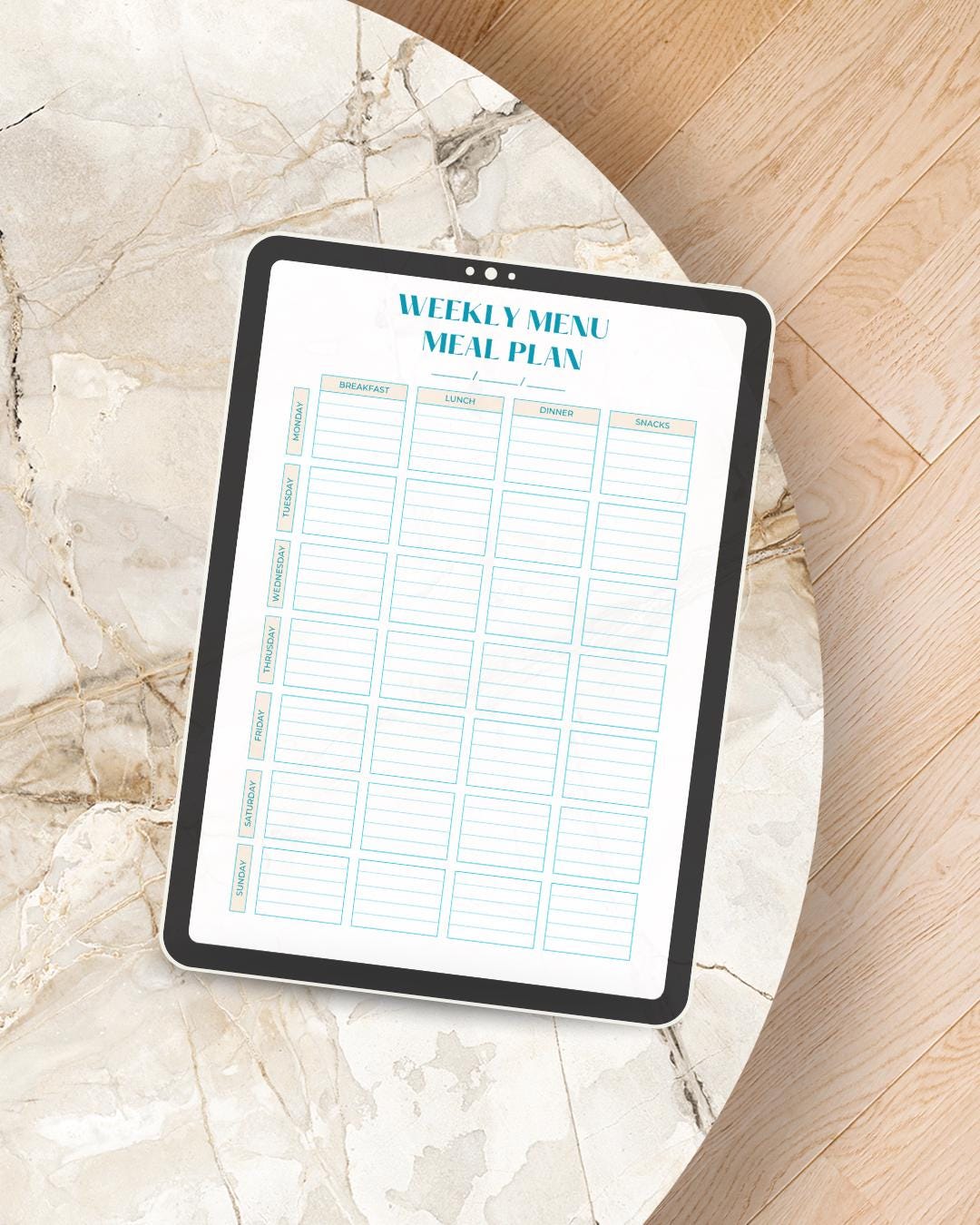 Habit Tracker Printable: Daily, Weekly, Monthly Routine Planner (PDF ...