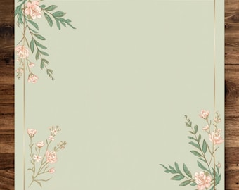 Mahjong Mat Sakura | Cherry Blossom Mahjong Table Mat 31.5” Non-Slip Quiet Roll-Up Game Mats Aesthetic Mahjongg Gift Soft Surface Board Sets