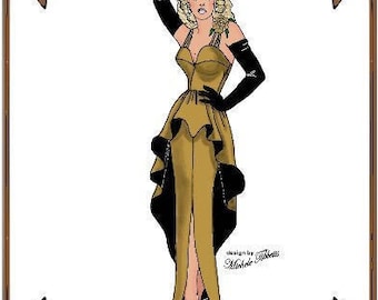 15" Gene pattern "Femme Fatale" - Evening Gown - Style 26 G