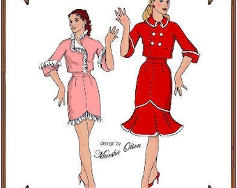 15" Gene pattern "County Fair" - Jacket, Skirt, Hat - Style 7 G