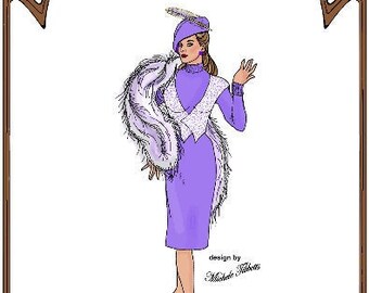 15" Gene / Tyler pattern "Purple Heart" - Dress, Vest, Hat, Gloves - Style 25 G/TW