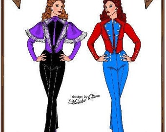 16" Ellowyne pattern "Time Marches On" - Blouse, Jacket - Style 111 EW