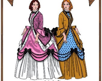 16" Tyler pattern "At Home" - Victorian Walking Gown - Style 102 TW