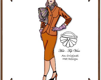 15" "Paris, Here I Am" Gene pattern  Jacket, Skirt, Hat, Gloves - Style 22 K