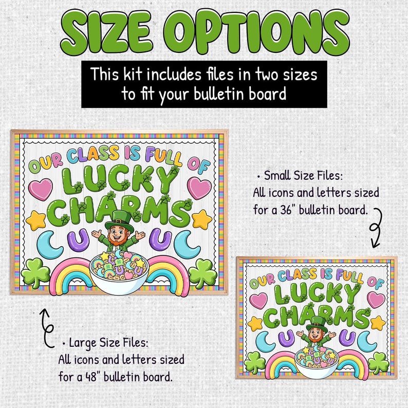 Our Class is Full of Lucky Charms Bulletin Board St Patricks Day ...