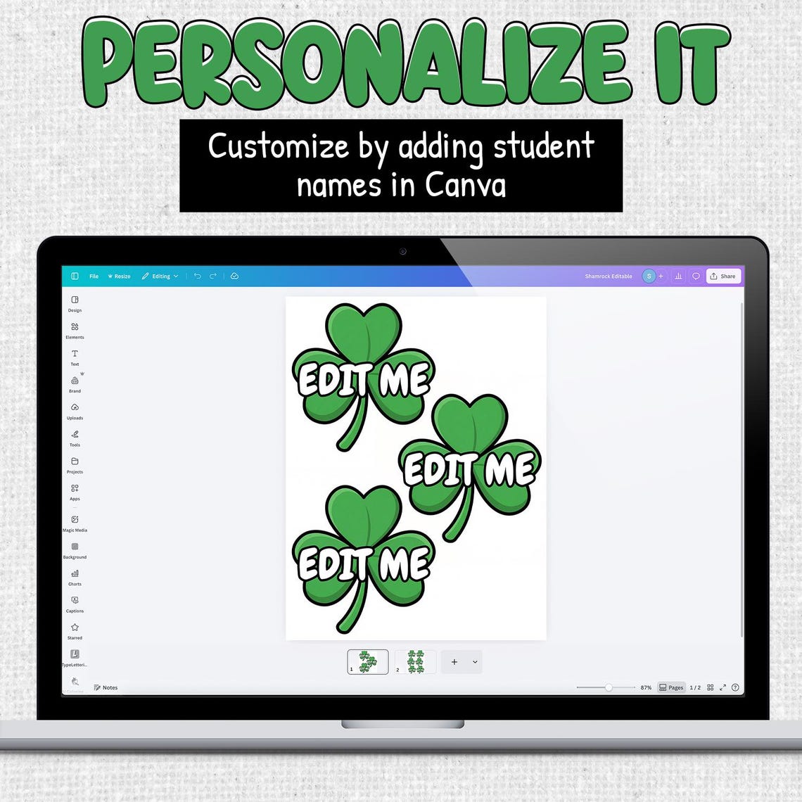 Kindness is Golden St Patricks Day Bulletin Board Kit | March Kindness ...