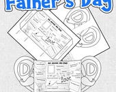 All About My Dad Foldable Card Craft | Father’s Day Questionnaire Writing Activity & Gift