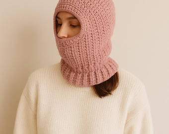 Easy Crochet Balaclava Pattern – Beginner Winter Hood (PDF Download)