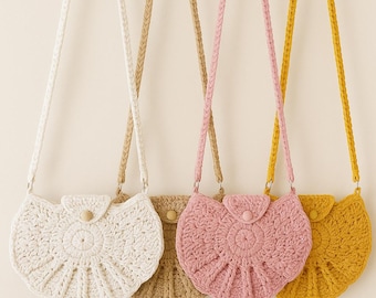 Crochet Crossbody Bag Pattern: Shell Design PDF (Digital Download)