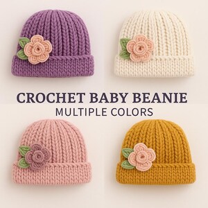 Pastel Knit Hat - Etsy display picture 1