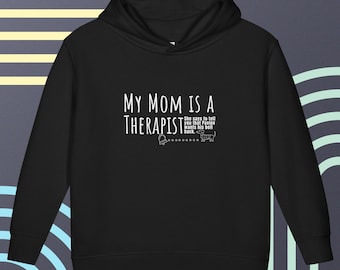 Hoodie met moeder-moeder | Grappige pavlov-psychologie-humor peutertrui