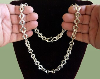 Silver CHAIN - handmade.01