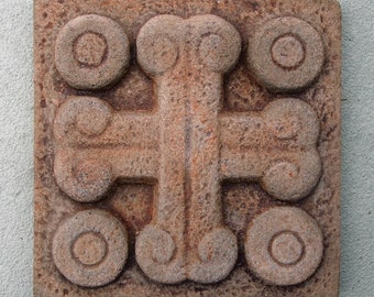 Decorative Tile - crossed bones