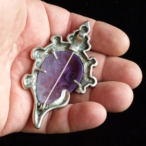 Amethyst Shell Mayan Design image 3