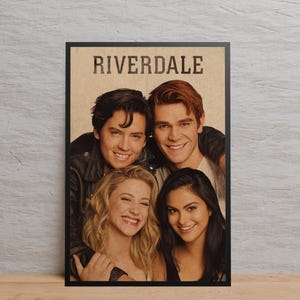 Riverdale Poster | Wall Art | Kraft Paper Print | Retro Poster | Wall Decor | Home Decor | Gift Poster | Game Poster