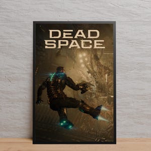 Dead Space Poster | Wall Art | Kraft Paper Print | Retro Poster | Wall Decor | Home Decor | Gift Poster | Game Poster