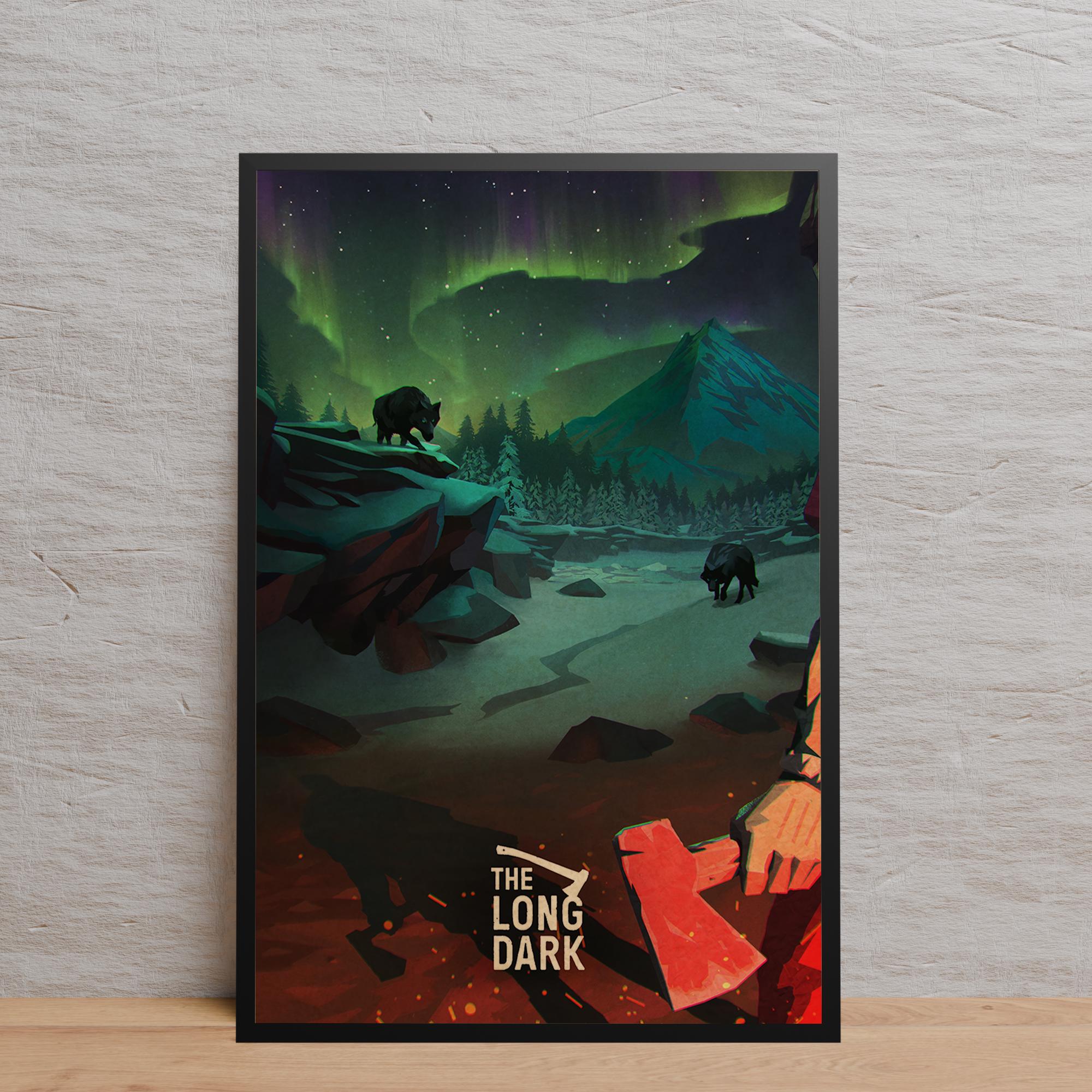 The Long Dark Poster | Wall Art | Kraft Paper Print | Retro Poster | Wall Decor | Home Decor | Gift Poster | Game Poster